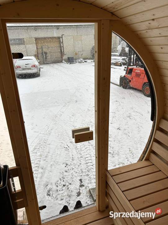 Sauna Beczka 200 Panoramiczna Bania Ruska Puńsk