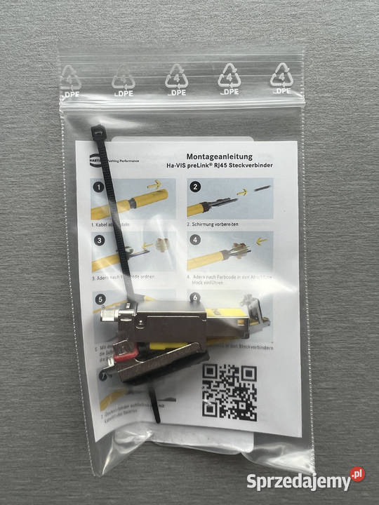 Harting 20821010010 Złącze preLink 8 PIN Kat 6a Gliwice