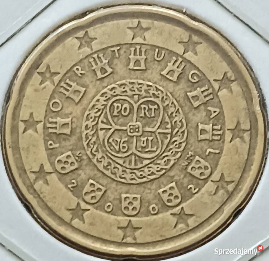 20 Centów Portugalia 2002 r