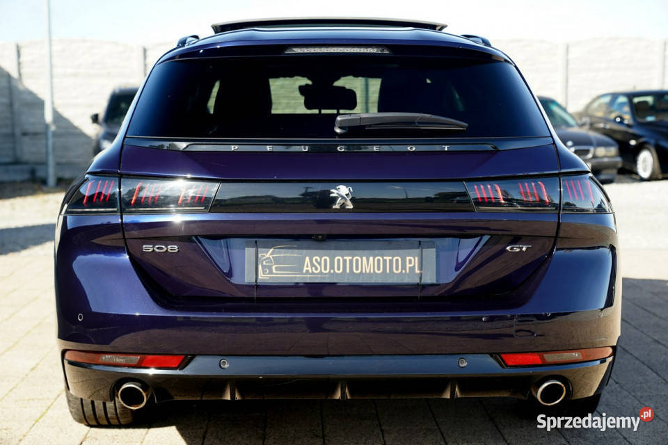 Peugeot 508 GT focal SKORA nawi FUL LED kamery ESP opolskie Otmuchów