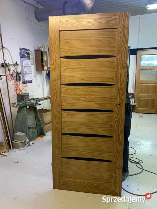 Drzwi drewniane zewnętrzne antywłamaniowe Nowy Sącz