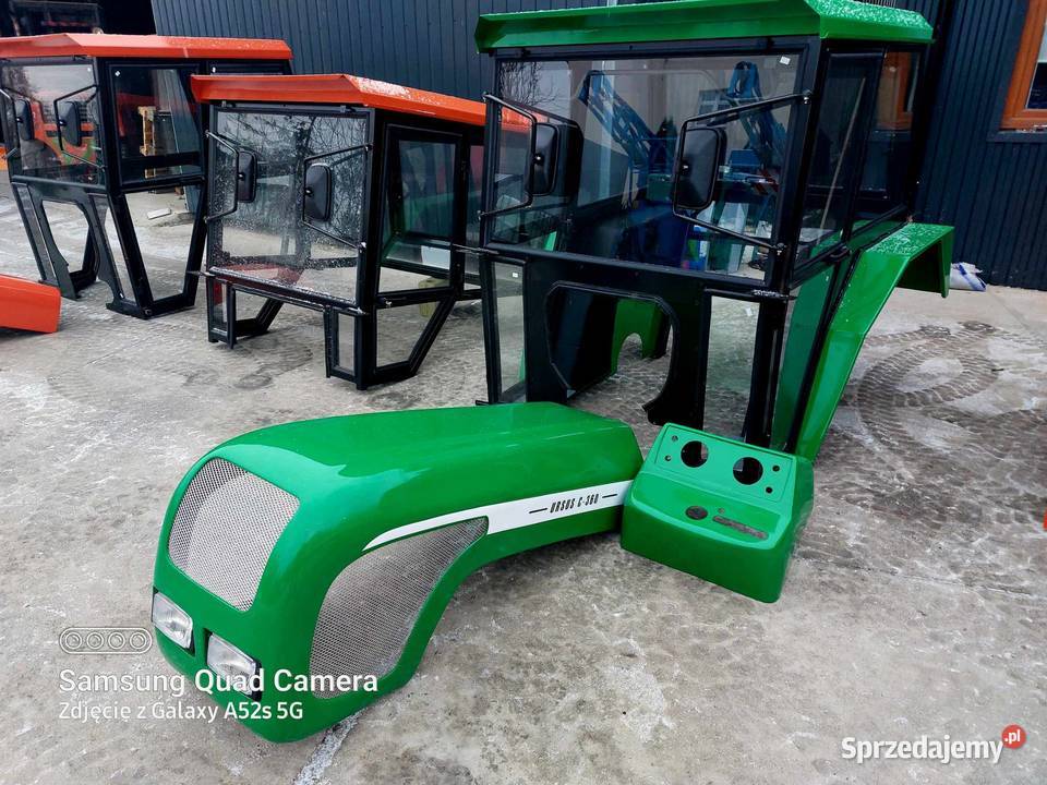 Kabina kabiny ciagnikowe c330 c360 mf t25 bizon Branica Suchowolska