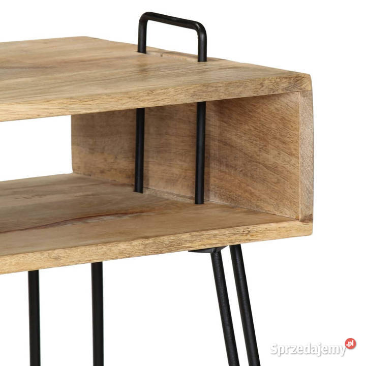Stolik konsola z litego drewna mango 115 x 35 x