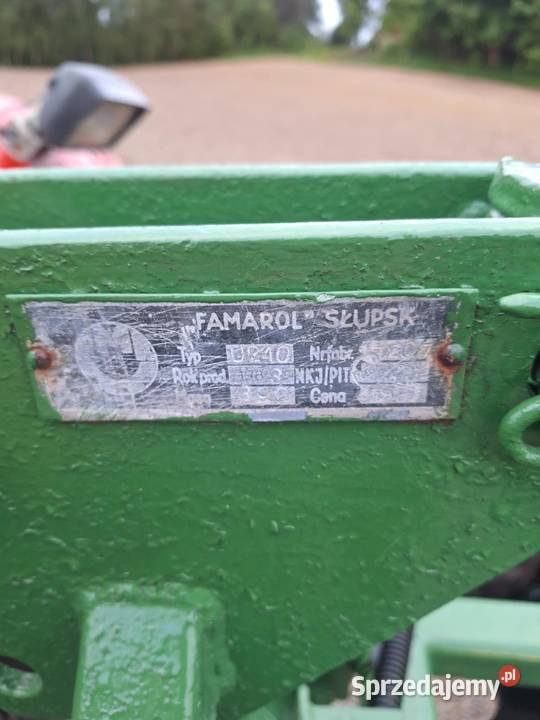Talerzówka 2x8 Famarol Słupsk agregat brona lubelskie Zamość