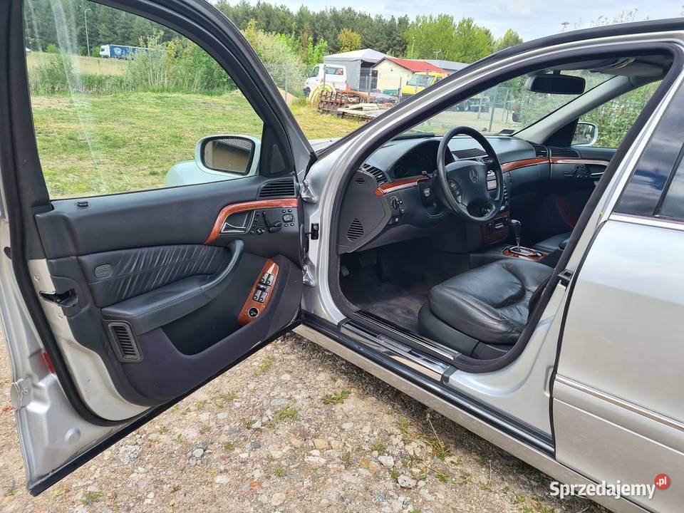Mercedes S500 V8 4matic LONG LPG Salon Polska Olsztyn