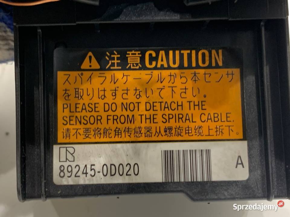 TAŚMA AIRBAG TOYOTA YARIS III 892450D020