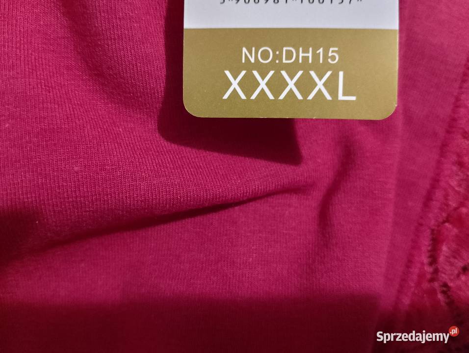 Majtki damskie bawełniane wysoki stan 4XL Bielizna damska