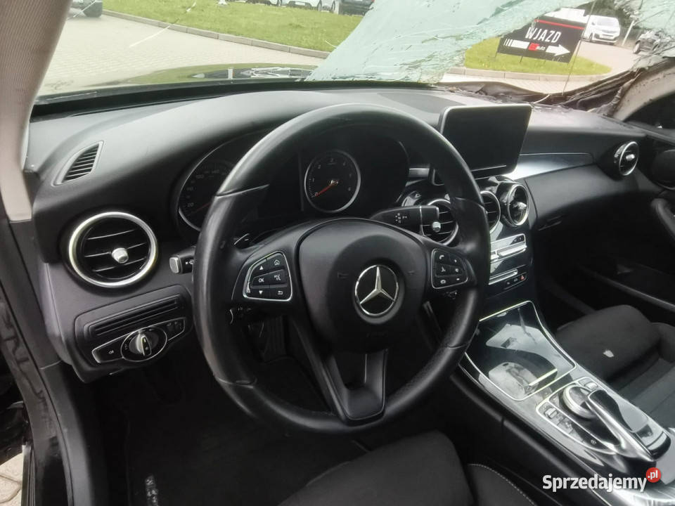Mercedes C 200 16 diesel 136 opalony automat małopolskie Kęty