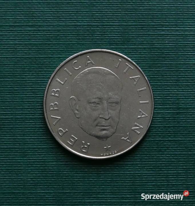 WŁOCHY 100 lirów 1974r Guglielmo Marconi Gliwice