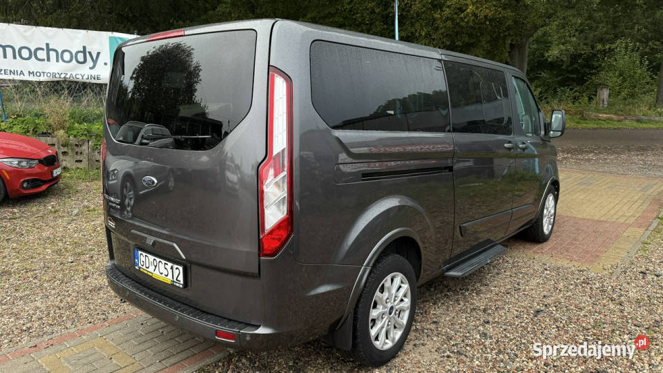 Ford Tourneo Custom 20tdci 130 automat 9os Long klimatyzacja pomorskie Gdańsk
