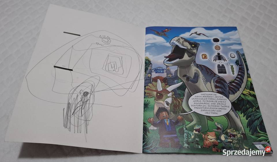 Lego Jurassic World Sekrety dinolaboratorium Czeladź
