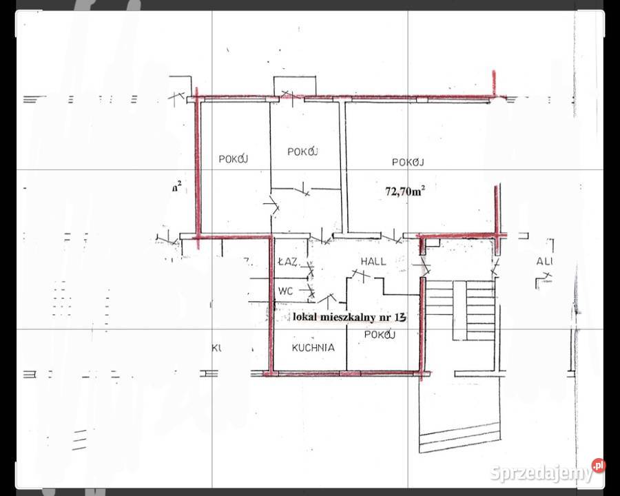 Duże mieszkanie 7270 M2 na sprzedaż garaż Zagórz