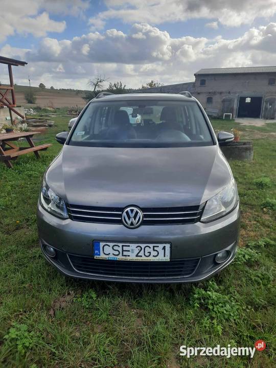 Volksvagen Touran 16 TDI Trendine 6 lat w centralny zamek Więcbork