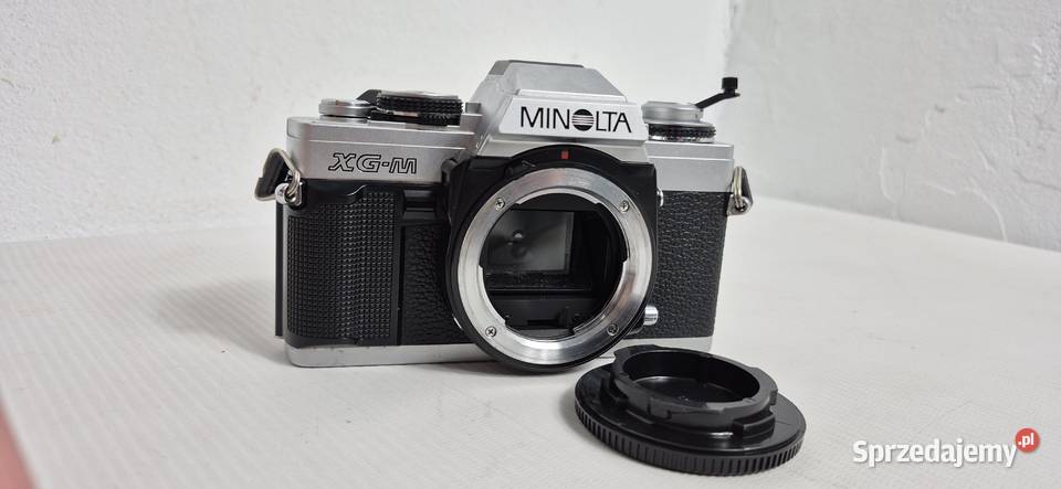 Kultowa Lustrzanka Minolta XGM Body Vintage lubelskie Biłgoraj