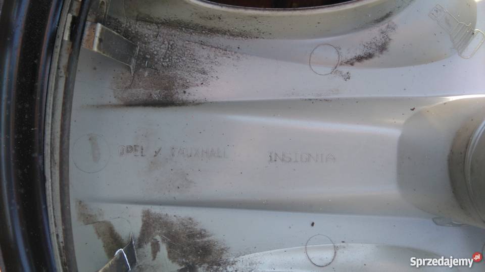felgi strukturalne kołpaki Opel Insignia 7Jx17 łódzkie Ozorków sprzedam