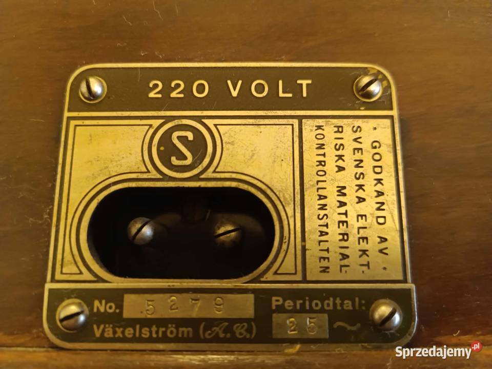 Zabytkowe Radio STERN STERN Concerton V30V 1930 Częstochowa
