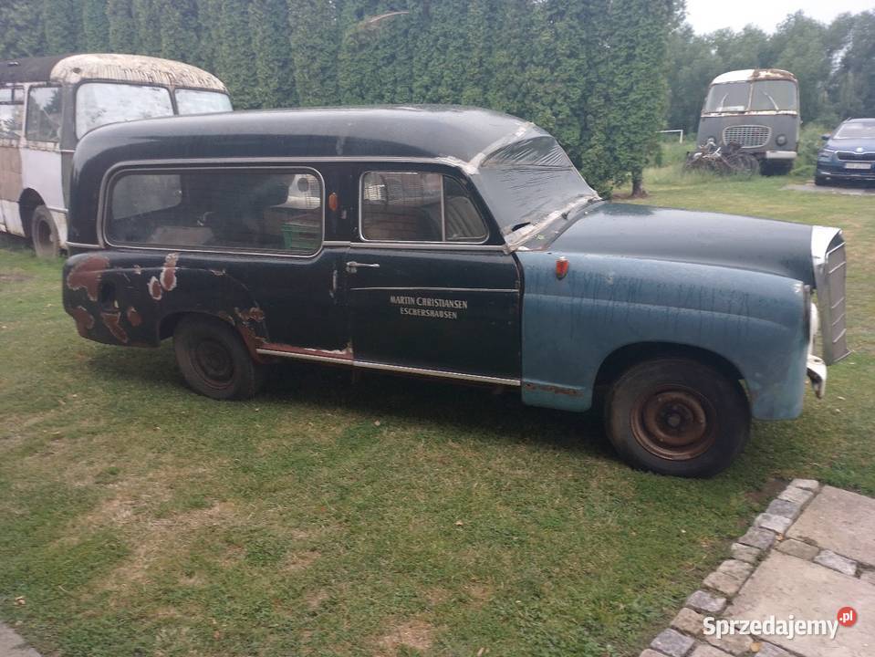 Mercedes ponton 1960 karawan zabytek podkarpackie Jarosław