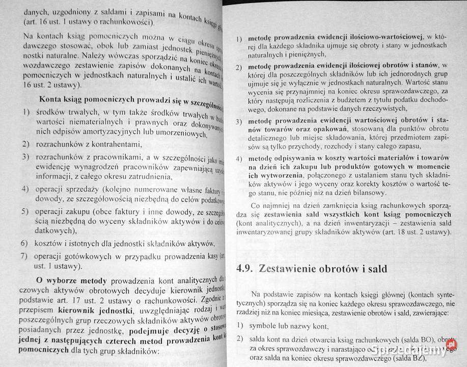 Zasady rachunkowości przedsiębiorców Jerzy Roman