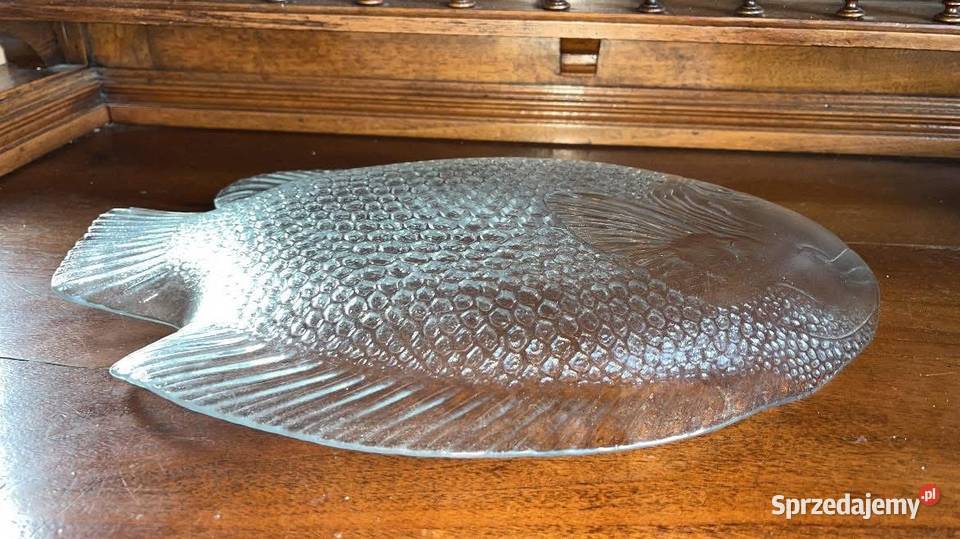 Patera szklana RYBA HSG Ząbkowice Jan S Drozd