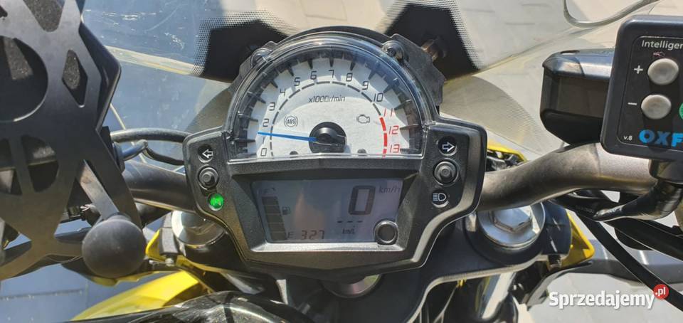 Kawasaki ER 6n ABS ER6N 2012r 8 Żółty pocisk z benzyna Kawasaki Zduńska Wola