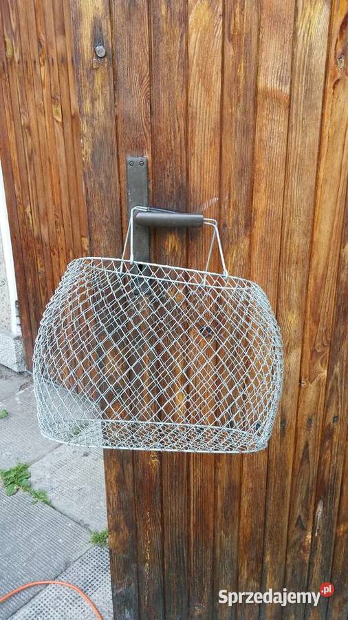 Francuski składany koszyk z cienkiego drutu na śląskie Sosnowiec sprzedam