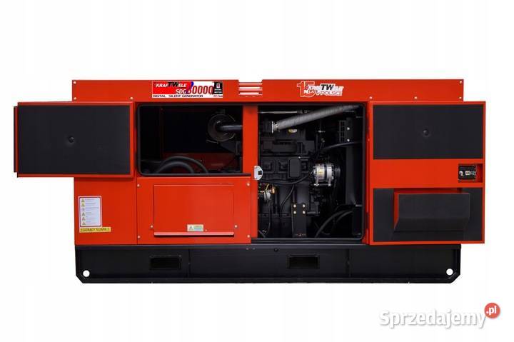 AGREGAT GENERATOR PRĄDOTWÓRCZY 80KVA WYCISZONY Ząbkowice Śląskie