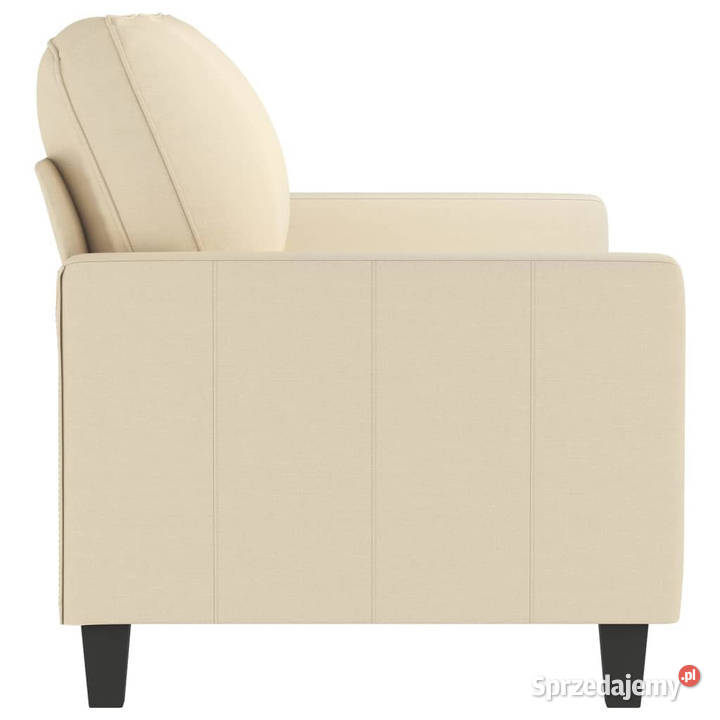 2osobowa sofa kremowa 140 tapicerowana tkaniną mazowieckie