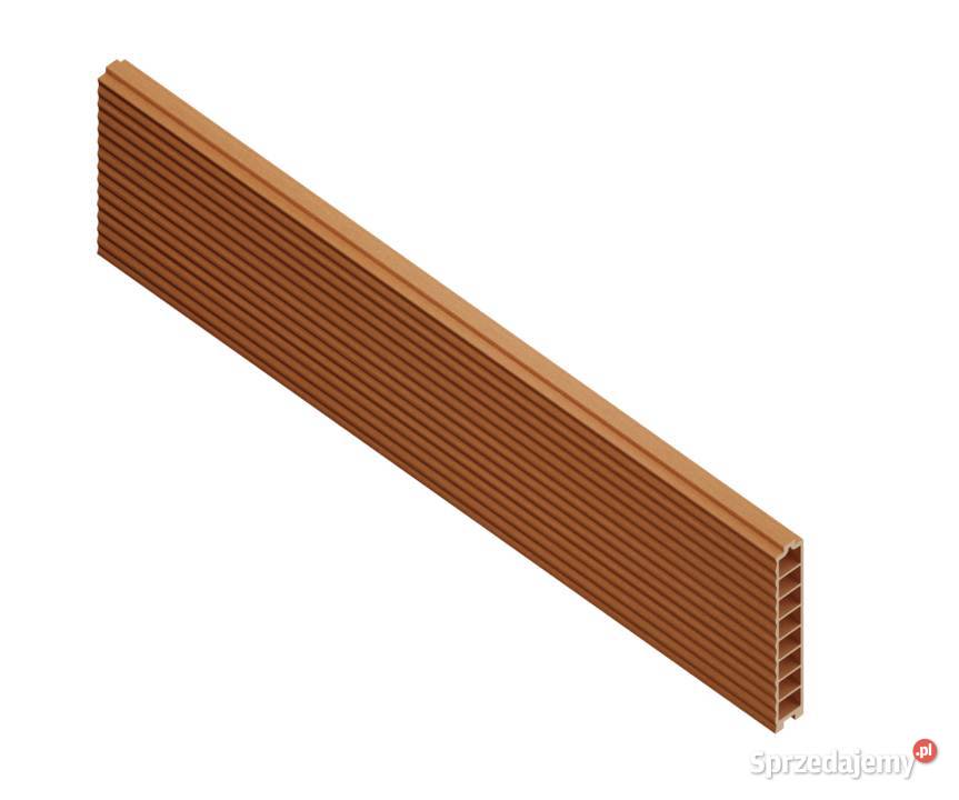 Deska ogrodzeniowa 160x25mm kolor dąb lindberg lubuskie