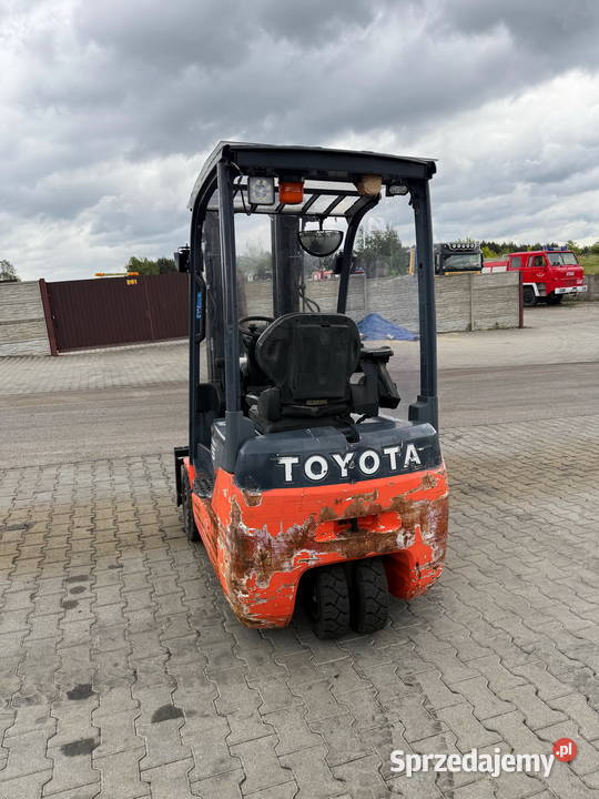 wózek widłowy elektryczny TOYOTA 8FBET15 Triplex Działoszyn