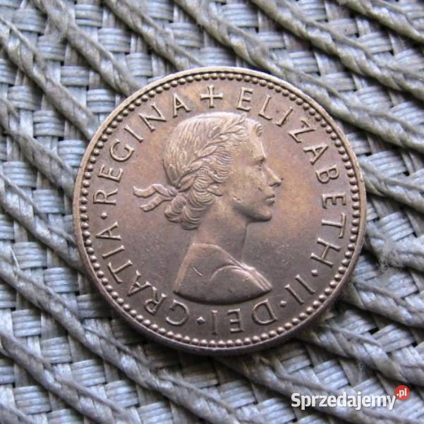 Wielka brytania 1 Shilling Szkocki 1962r Numizmatyka Kalisz