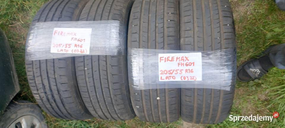 4 opony letnie FIREMAX FM601 20555 R16 0322