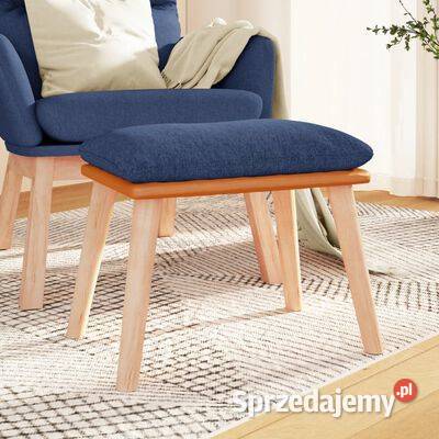 vidaXL Podnóżek niebieski 45x295x35 tkanina i Warszawa