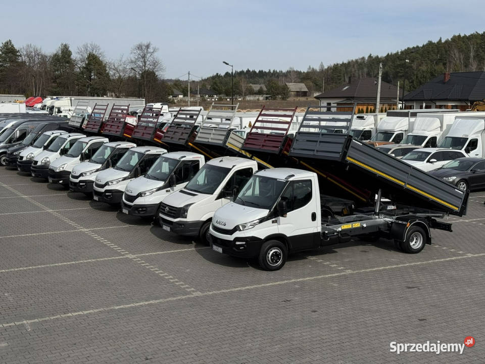 Iveco Daily 35C16 V DMC 35t Wywrotka 3stronna nieuszkodzony Widełki