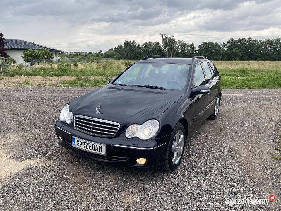 Mercedes C230 2007R 25B V6GAZ ŁADNY StanBDB Zamość