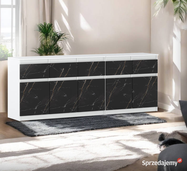 Komoda Z 5 Szufladami Do Salonu Sypialni Pojemna 35cm Elbląg