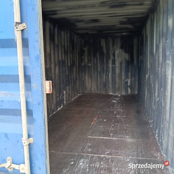 Kontener morski magazynowy używany 20DC podkarpackie Rzeszów