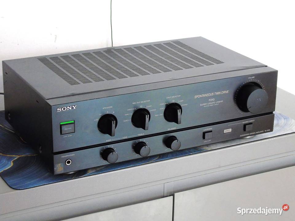 Wzmacniacz Sony TAF210 sprawny i mocny DOSTAWA Wzmacniacze i pokrewne Jasło