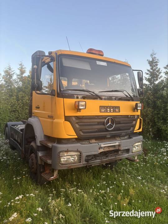 Mercedes Axor 1829 4x4 2007 euro4 rama Do zabudowy podkarpackie