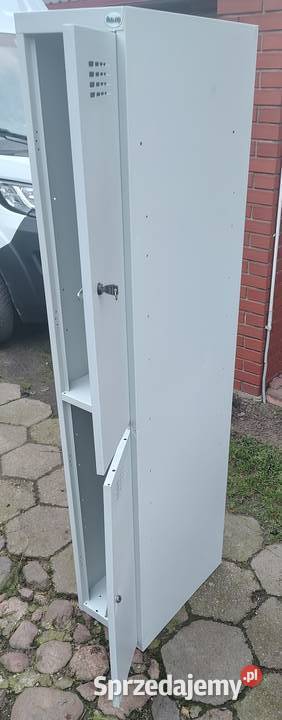 Szafka BHP 2skrytkowa 30x50x180 Słupia Kapitulna sprzedam