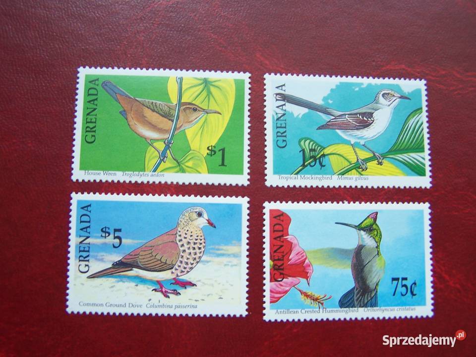 Grenada 1990 MNH bl257 Fauna Ptaki Tychy