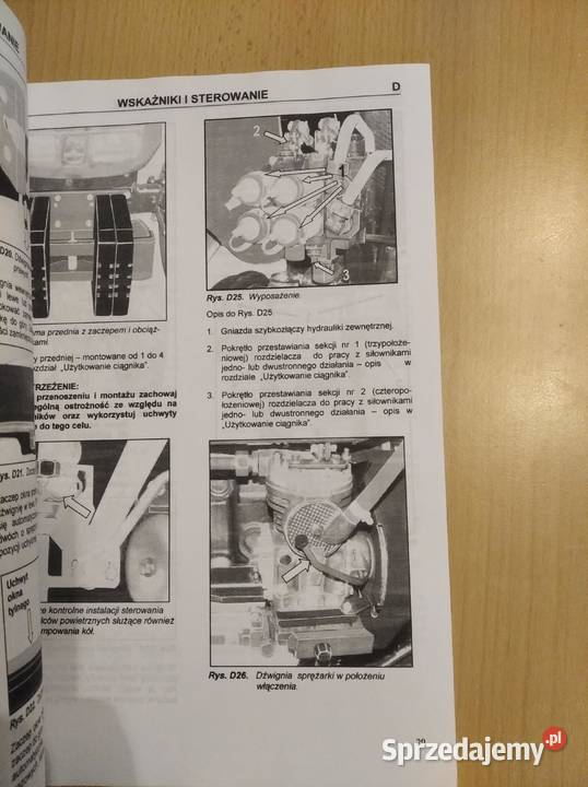 Instrukcja obsługi Ursus 3702 oryginał 2010 lubelskie Lublin