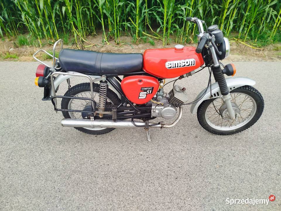 Simson S51 z 1986 roku 4 biegowy zarejstowany Radomsko sprzedam