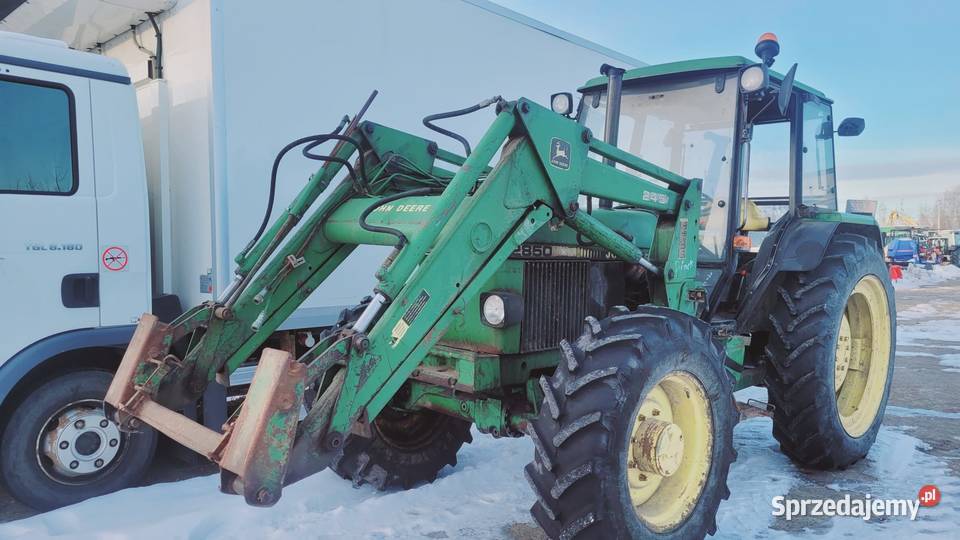 Ciągnik John Deere 2850 z Turem Zaklików