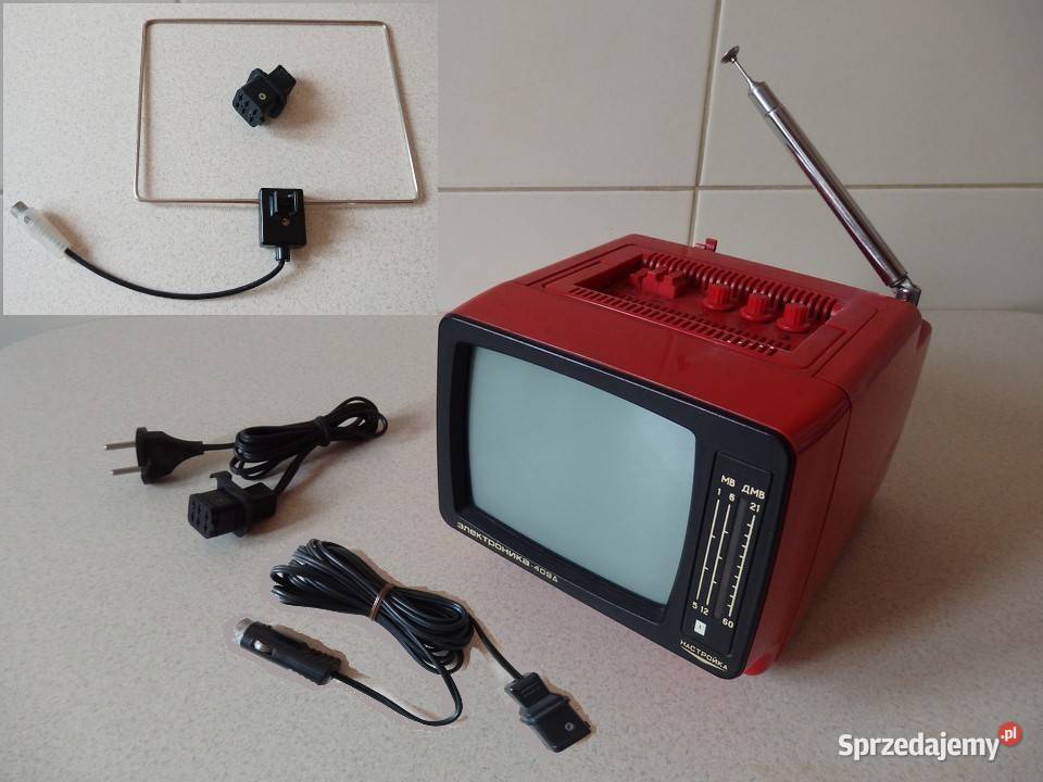 Kolekcjonerski Telewizor Turystyczny ELEKTRONIKA