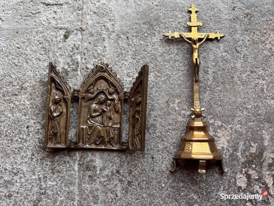 PRL Flakon wazon kolorowe szkło fajns porcelana Kosianka-Boruty
