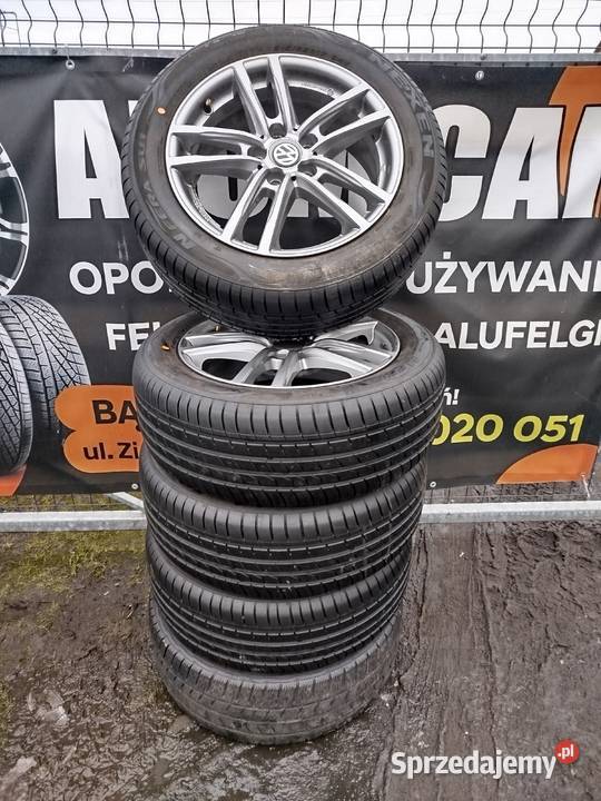 S404 KOŁA ALUFELGI Uzywane 5x112 Lato 2155517 Vw Bąków