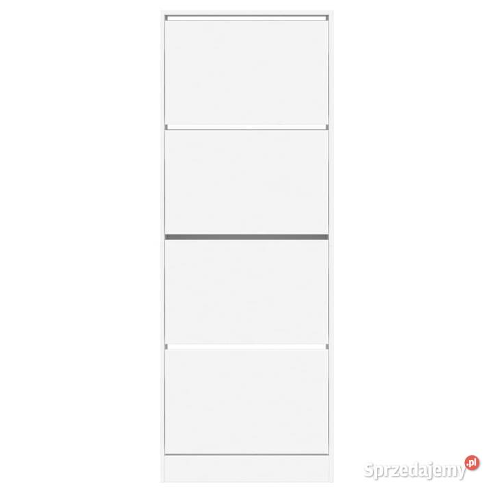 Szafka na buty biała 60x21x1635 materiał Warszawa