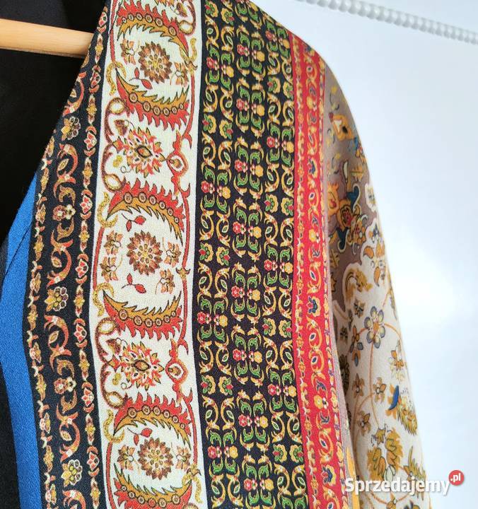 Kurtka narzutka kimono Zara XS 34 boho bohemian Rozmiar 34(XS) Szczecin