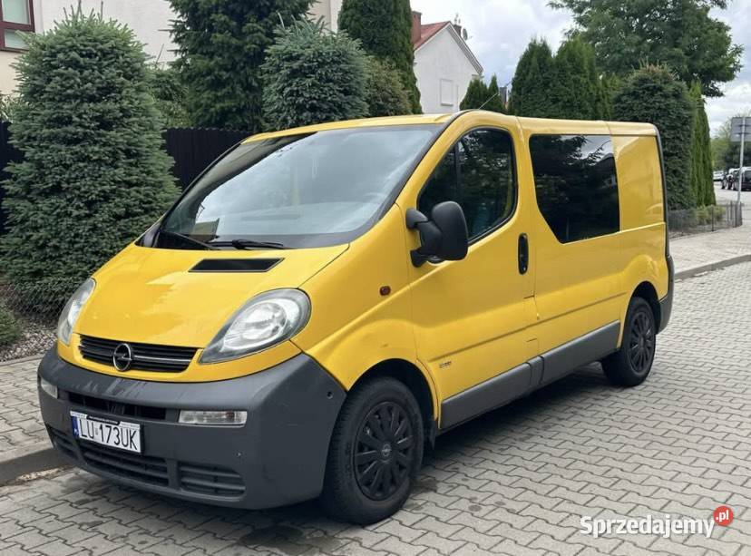 Opel Vivaro Trafik Primastar 19 5 osobowy lubelskie Lublin sprzedam