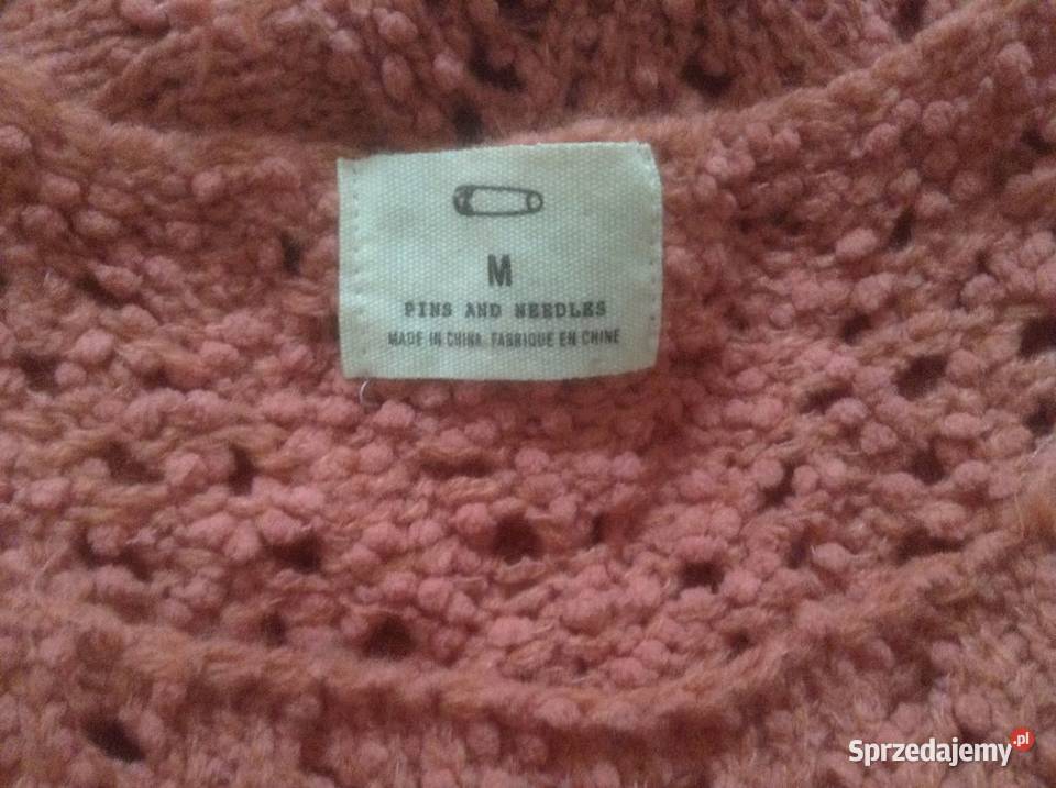 Rękodzieło ażurowy sweterek damski L Swetry i golfy